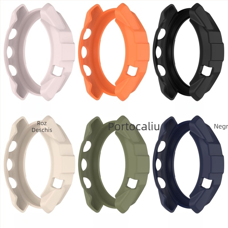 Carcasă de protecție cu armură Garmin Approach S70, 42/47 mm, din silicon