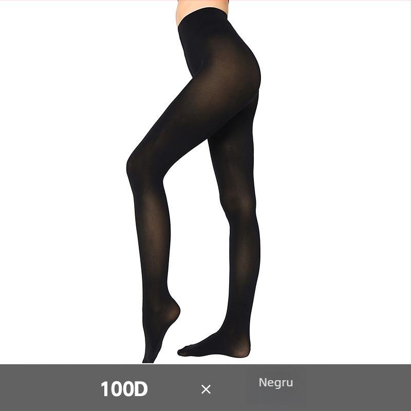 Colanți catifelati 100D pentru modelare, absorbție a transpirației, anti-agățare, deodorant, 80–90% nailon