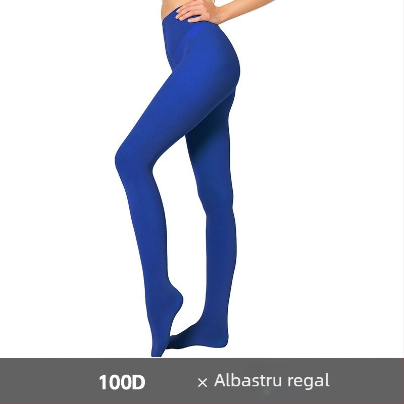 Colanți catifelati 100D pentru modelare, absorbție a transpirației, anti-agățare, deodorant, 80–90% nailon