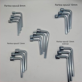 Nothing A3 fier cheie L cu cap intern hexagonal, instrument în formă de 7 – accesoriu multifuncțional pentru ferăstrău și cositoare