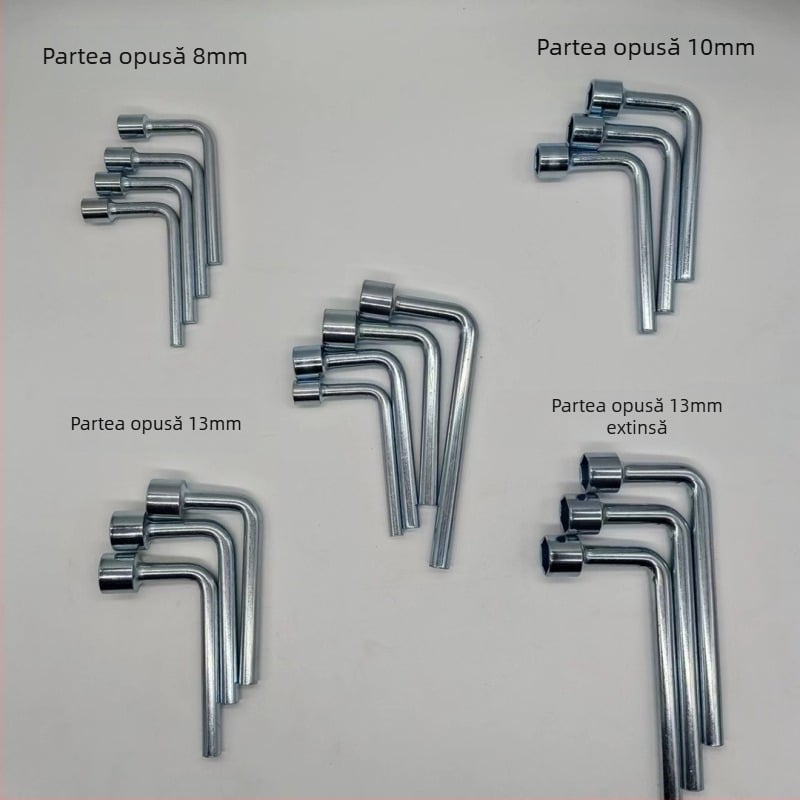 Nothing A3 fier cheie L cu cap intern hexagonal, instrument în formă de 7 – accesoriu multifuncțional pentru ferăstrău și cositoare