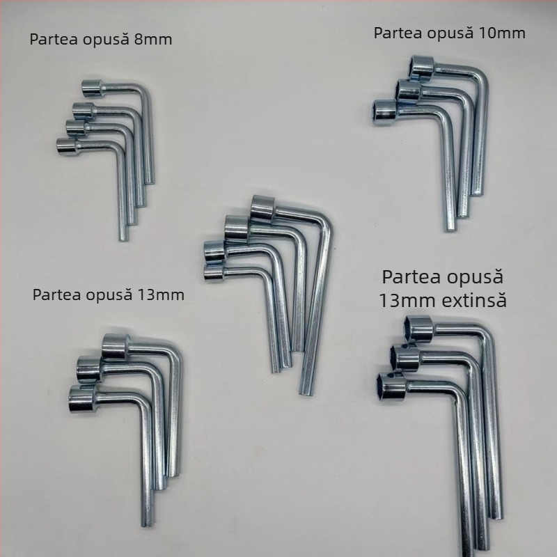 Nothing A3 fier cheie L cu cap intern hexagonal, instrument în formă de 7 – accesoriu multifuncțional pentru ferăstrău și cositoare