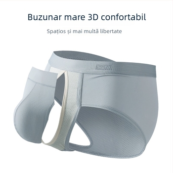Slipuri pentru bărbați - Respirante, uscare rapidă (Nylon 80-90%, căptușeală de viscoză în zona inghinală, talie medie)