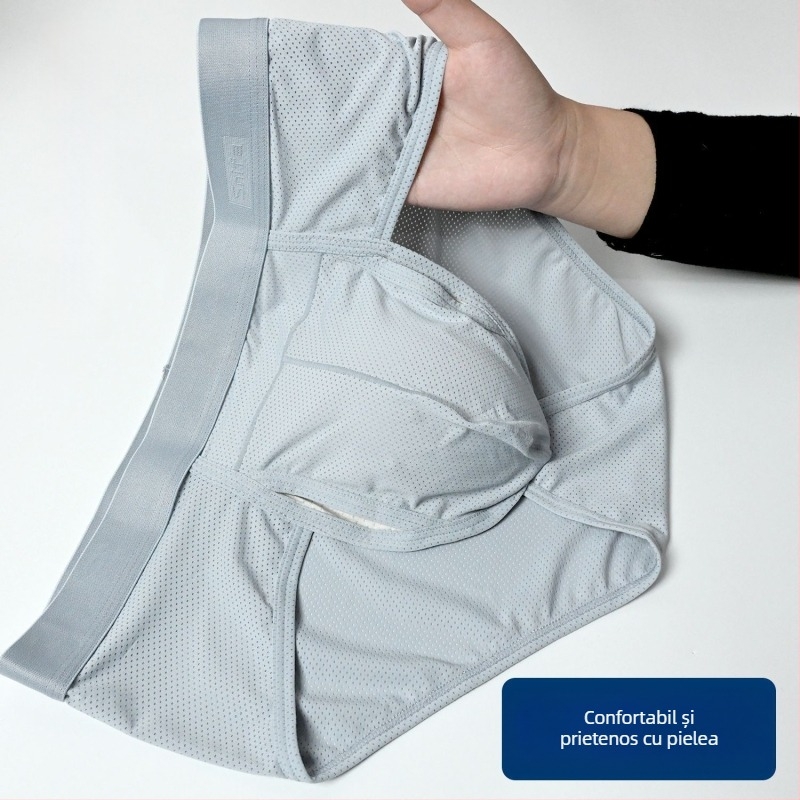 Slipuri pentru bărbați - Respirante, uscare rapidă (Nylon 80-90%, căptușeală de viscoză în zona inghinală, talie medie)