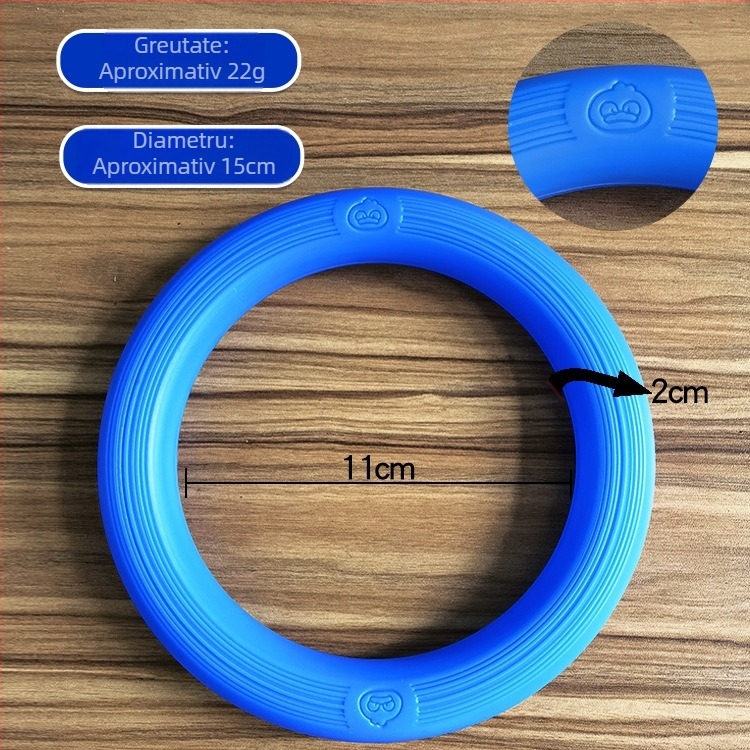 Bază de susținere pentru inel de gimnastică și minge de baschet cu covoraș antiderapant (Material: Plastic; Vârstă: 7–14; Categorie: Alte jucării până la 14 ani)