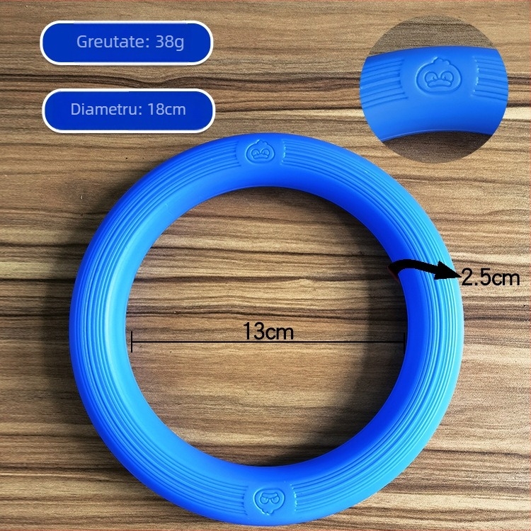 Bază de susținere pentru inel de gimnastică și minge de baschet cu covoraș antiderapant (Material: Plastic; Vârstă: 7–14; Categorie: Alte jucării până la 14 ani)
