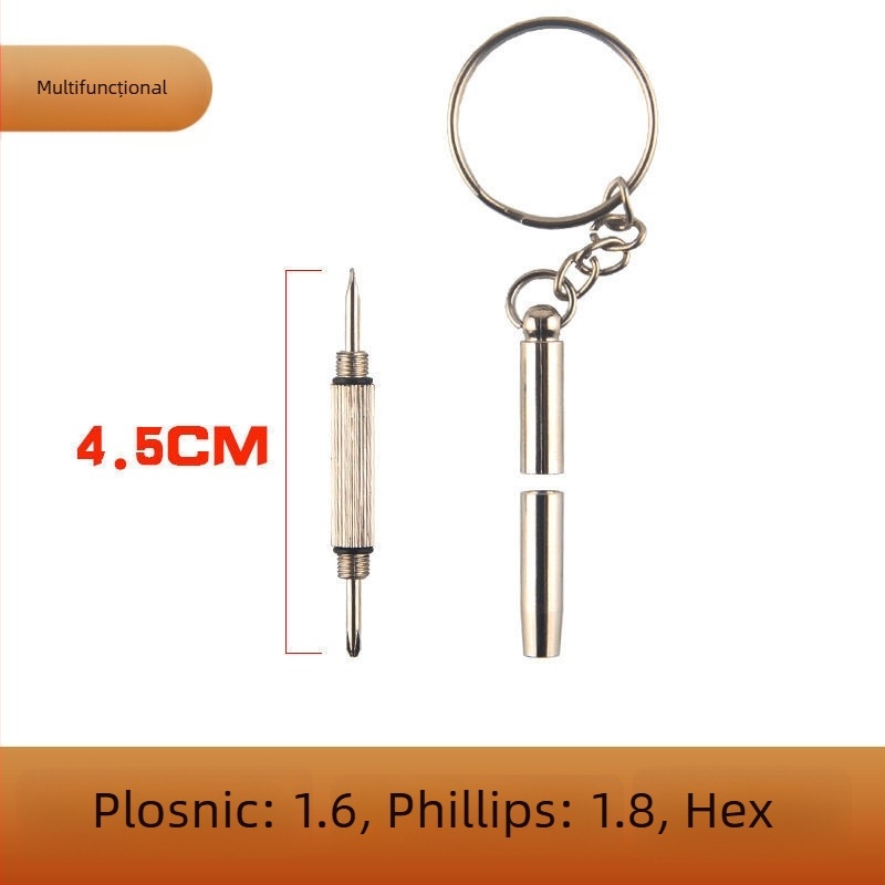 Set de unelte pentru repararea ceasurilor – șurubelnițe cu cap plat și Philips, demontarea capacului din spate, reglarea curelei (Brand: Unique)