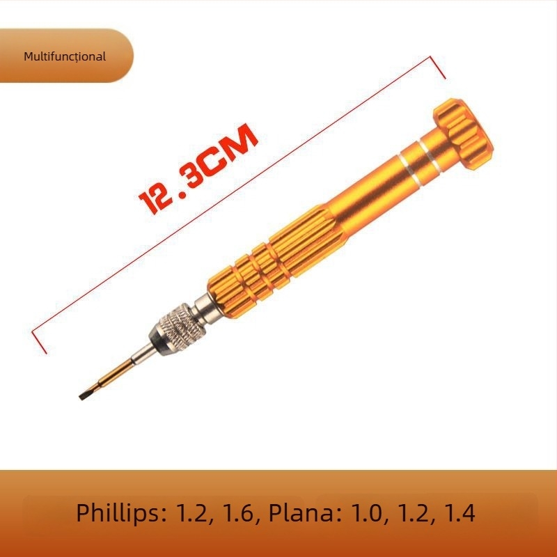Set de unelte pentru repararea ceasurilor – șurubelnițe cu cap plat și Philips, demontarea capacului din spate, reglarea curelei (Brand: Unique)