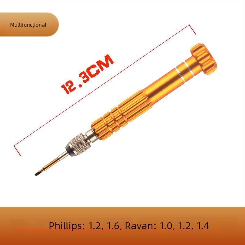 Set de unelte pentru repararea ceasurilor – șurubelnițe cu cap plat și Philips, demontarea capacului din spate, reglarea curelei (Brand: Unique)