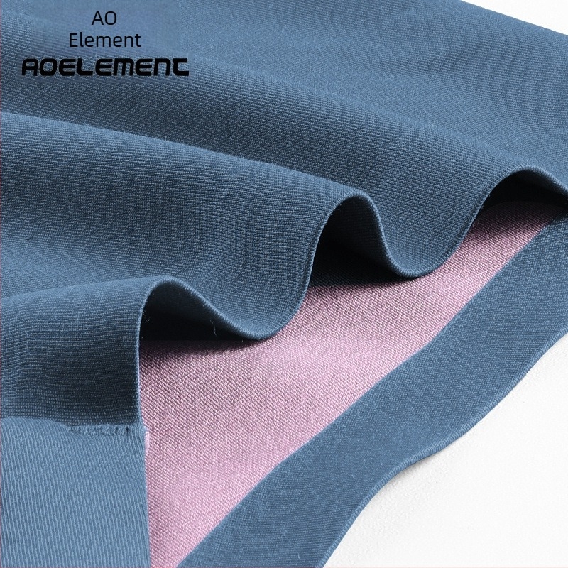 Boxeri bărbați fără cusur din modal, talie medie, model solid, căptușeală în zona inghinală din viscoză