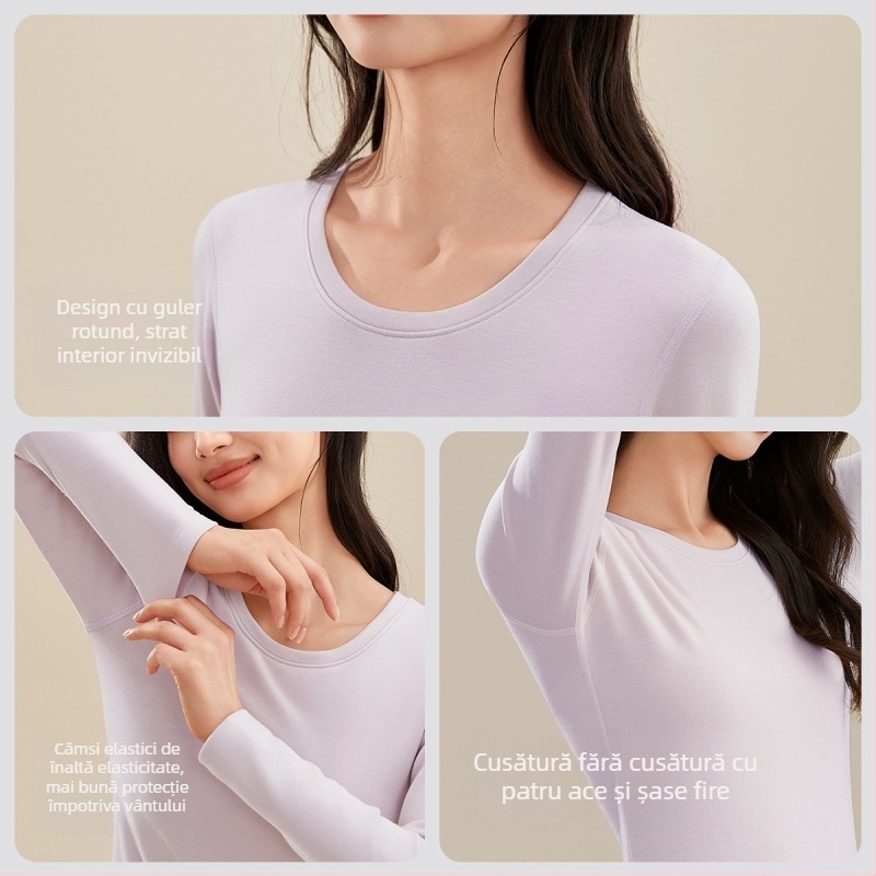 Set de lenjerie termică pentru unisex, strat de bază din fibră acrilică 251–300 g/m², antibacterian și antistatice, îmbrăcăminte de iarnă groasă