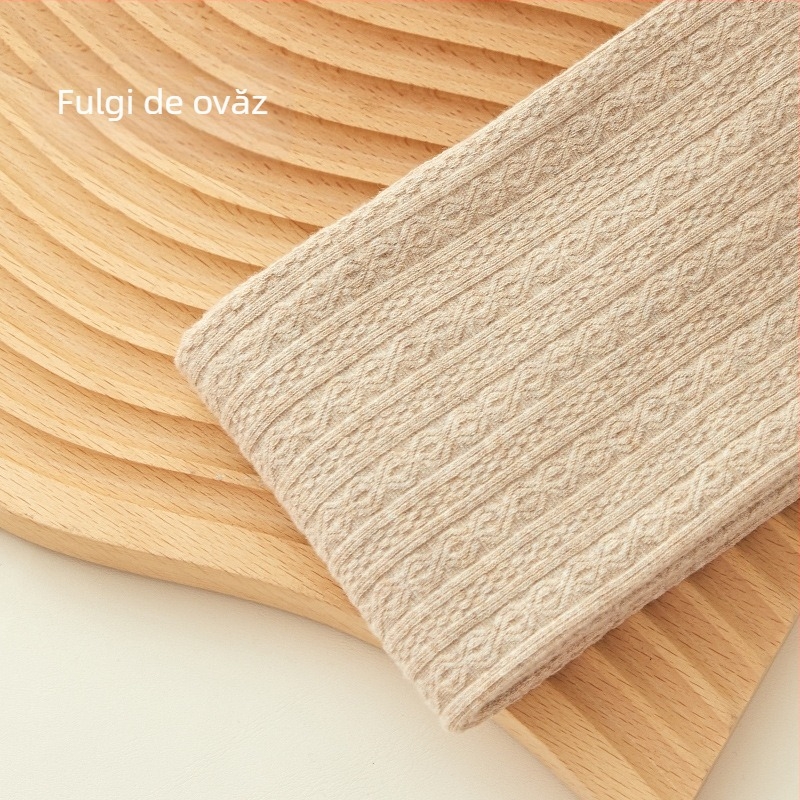 Colanți din bumbac cu 70–80% conținut de bumbac, ridicare a fesierilor și model solid, absorbție a transpirației, potriviți pentru iarnă, primăvară și toamnă