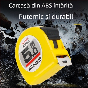 Tajima Ryu bandă metrică din oțel, cu dublă față, grosime și rezistentă la uzură, tip bandă de măsurare