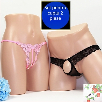 Thong din plasă, unisex, cu cavitatea deschisă; material principal: nailon 92%, căptușeală în zona inghinală acrilic 8%