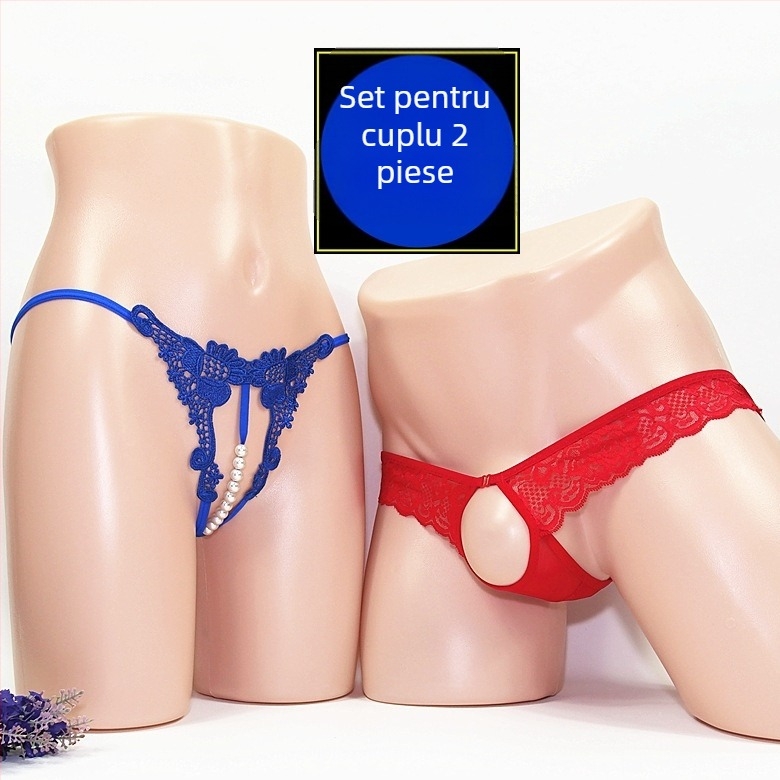 Thong din plasă, unisex, cu cavitatea deschisă; material principal: nailon 92%, căptușeală în zona inghinală acrilic 8%