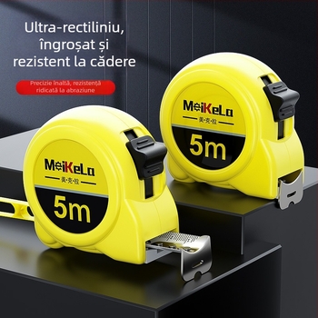 Mekla bandă metru din oțel inoxidabil, rezistentă la uzură și la căderi