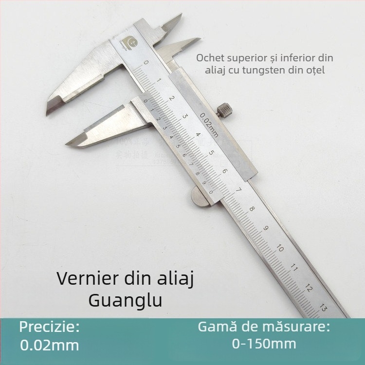 Calibru Vernier din aliaj de carbură pentru trasare paralelă, interval 0-500 mm