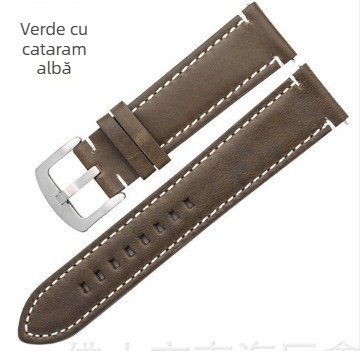 Brățară de ceas din piele naturală, finisaj ulei-cerat, gata de utilizare, pentru Huawei smartwatch, brand Xin Starting Point, origine Guangdong, Primăvara 2025, stil casual