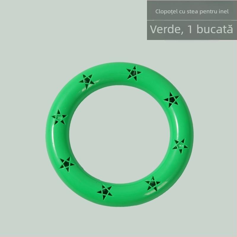 Star dinno Jucărie interactivă din plastic cu clopoțel pentru gimnastică de dimineață, copii 4–6 ani — sunet, dezvoltare coordonare mână-ochi, 3C certificare: 2020012203303333