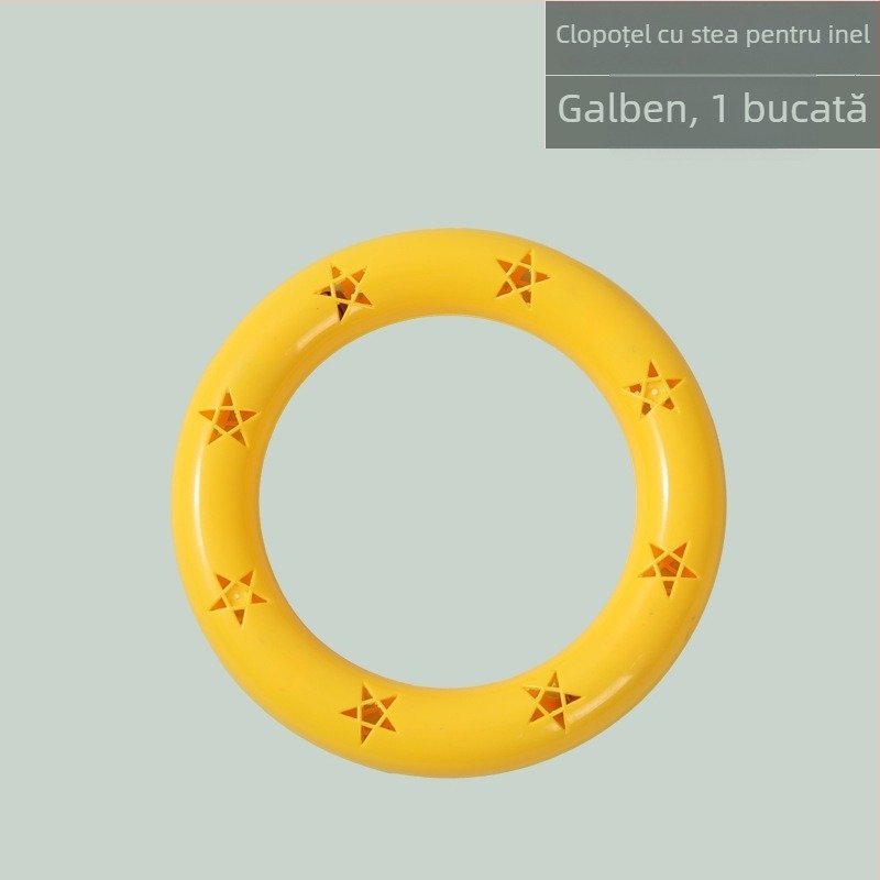 Star dinno Jucărie interactivă din plastic cu clopoțel pentru gimnastică de dimineață, copii 4–6 ani — sunet, dezvoltare coordonare mână-ochi, 3C certificare: 2020012203303333