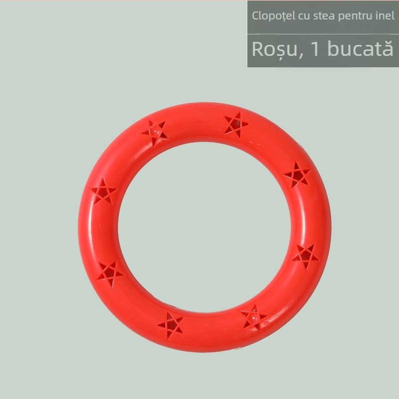 Star dinno Jucărie interactivă din plastic cu clopoțel pentru gimnastică de dimineață, copii 4–6 ani — sunet, dezvoltare coordonare mână-ochi, 3C certificare: 2020012203303333