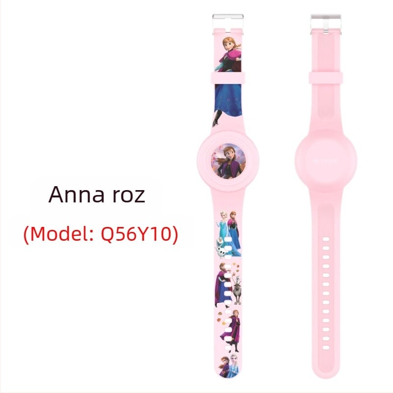 Capac protecție din silicon pentru AirTag Apple – curea impermeabilă, stil desen animat drăguț, turnare prin injecție, seria Waterproof Strap Cover, model Waterproof Strap Cover