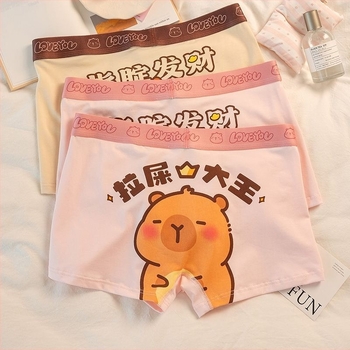 Kapibala Boxer Briefs pentru bărbați – Uscare rapidă, Talie medie, Lansare Primăvara 2025