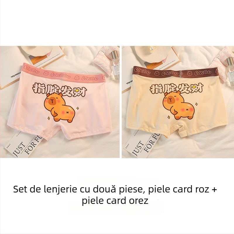 Kapibala Boxer Briefs pentru bărbați – Uscare rapidă, Talie medie, Lansare Primăvara 2025