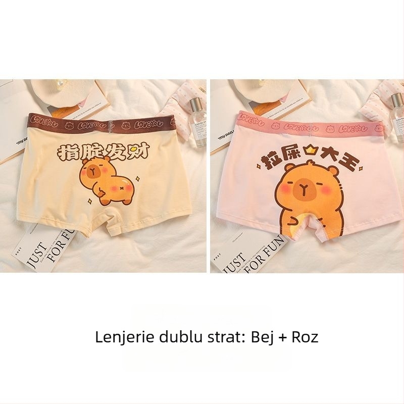 Kapibala Boxer Briefs pentru bărbați – Uscare rapidă, Talie medie, Lansare Primăvara 2025