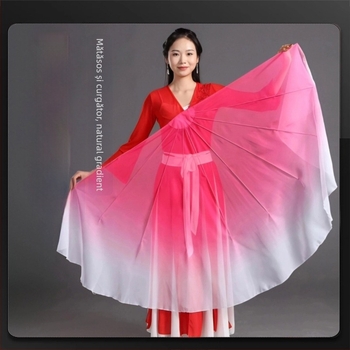 Fan de dans din bambus în stil chinezesc pentru reprezentații — Brand Can oem; Categorie: Fan; Material: Bambus; Stil: Chinezesc