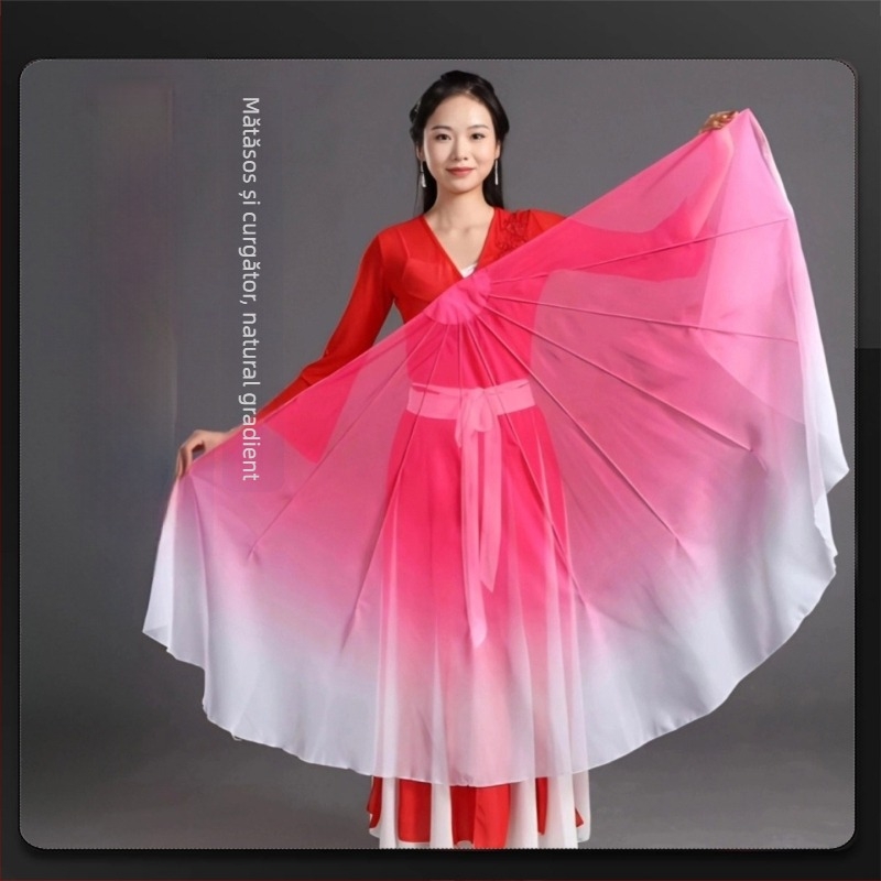 Fan de dans din bambus în stil chinezesc pentru reprezentații — Brand Can oem; Categorie: Fan; Material: Bambus; Stil: Chinezesc