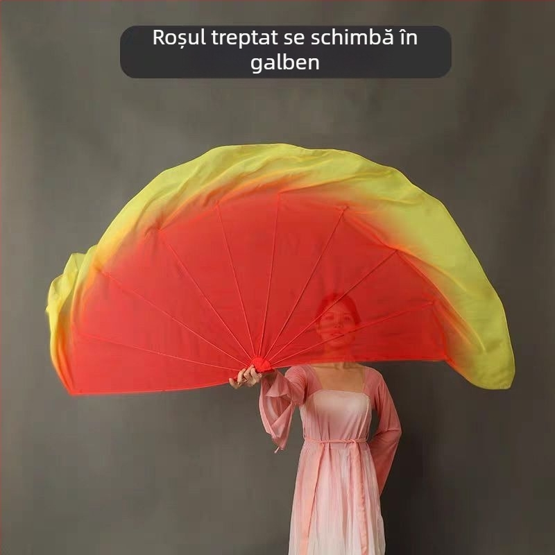 Fan de dans din bambus în stil chinezesc pentru reprezentații — Brand Can oem; Categorie: Fan; Material: Bambus; Stil: Chinezesc