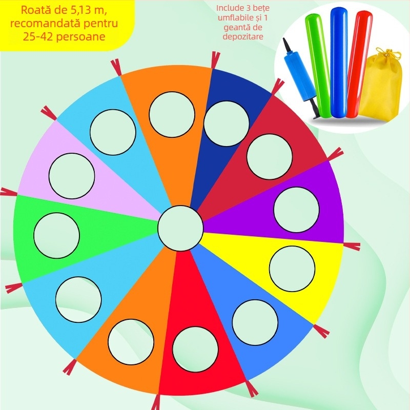 Joc Whack-A-Mole pentru grădiniță cu umbrelă octagonală, pentru educație timpurie, exerciții în aer liber și antrenament senzorial (Stoc disponibil • Vârsta: Adulți • Lansare vară 2021)