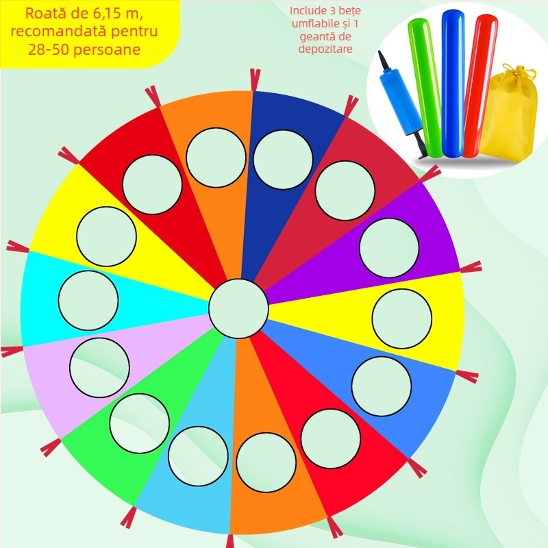 Joc Whack-A-Mole pentru grădiniță cu umbrelă octagonală, pentru educație timpurie, exerciții în aer liber și antrenament senzorial (Stoc disponibil • Vârsta: Adulți • Lansare vară 2021)