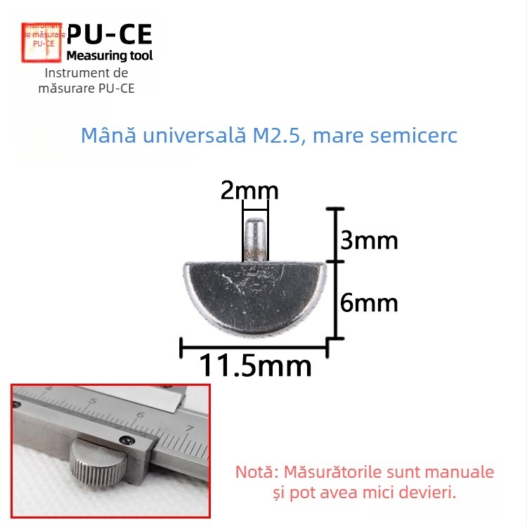 Set șuruburi de fixare pentru caliper Vernier — șuruburi de blocare pentru înălțime digitală și măsurător de adânime