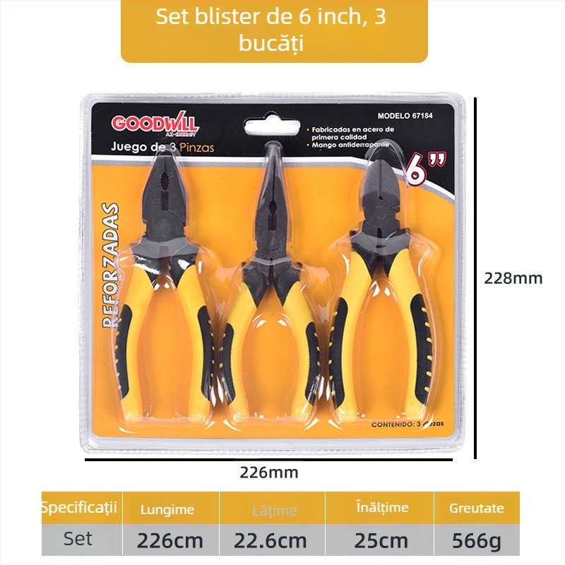 Clește industrial de tăiere, marcă Other, lungimea capului 65 mm