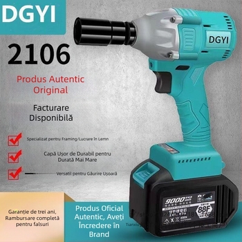 DGYI Cheie cu impact fără peri — Cuplu înalt, 50V, 3500 impacturi