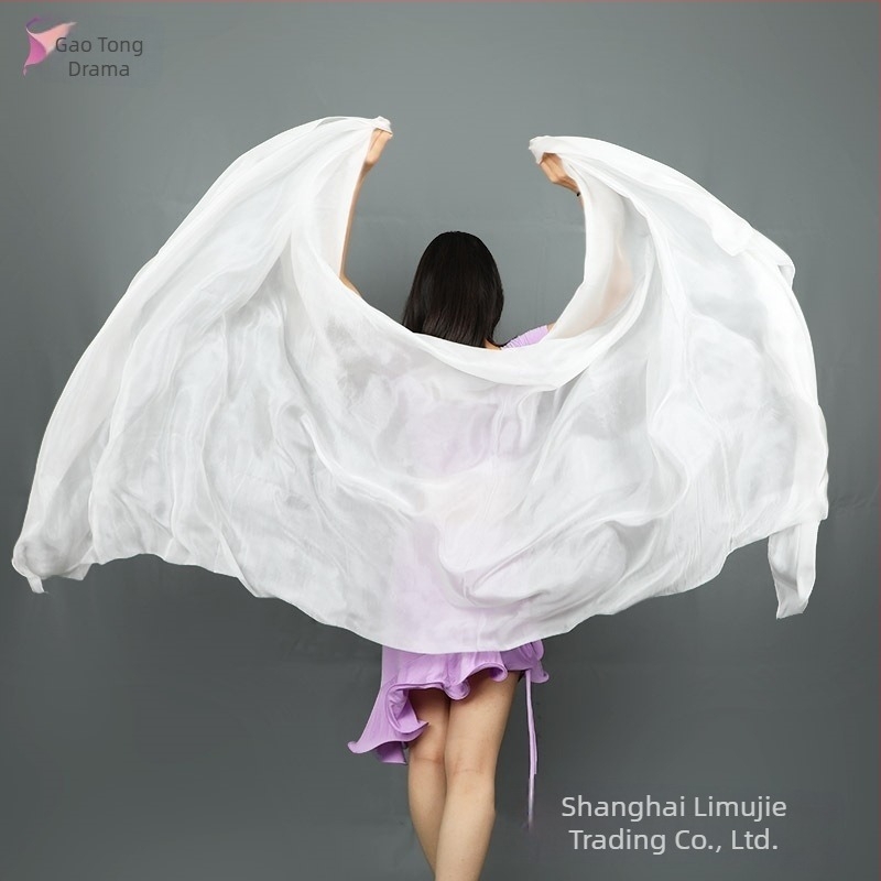 Șal de dans oriental pentru Belly Dance, Șal de dans de poveste, Aksesori de dans clasic, Șal pentru copii (Brand: Other; În stoc; Vara 2021)