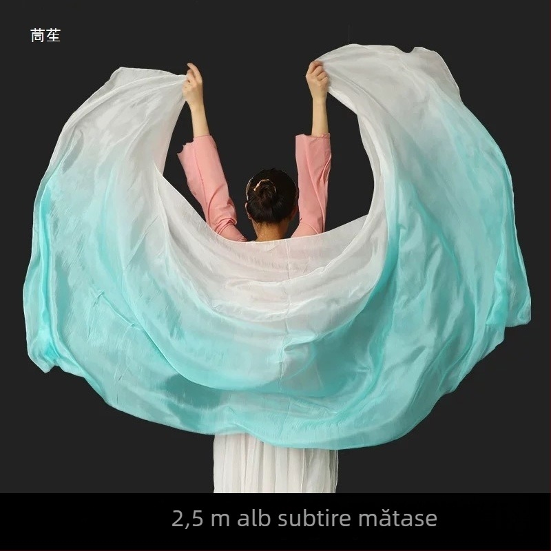 Șal de dans oriental pentru Belly Dance, Șal de dans de poveste, Aksesori de dans clasic, Șal pentru copii (Brand: Other; În stoc; Vara 2021)