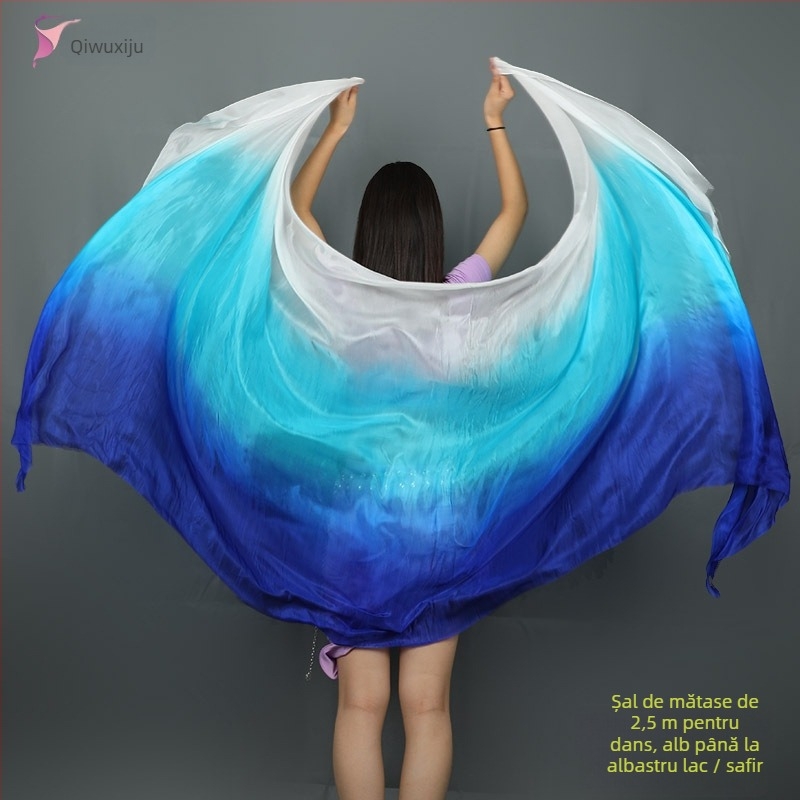 Șal de dans oriental pentru Belly Dance, Șal de dans de poveste, Aksesori de dans clasic, Șal pentru copii (Brand: Other; În stoc; Vara 2021)