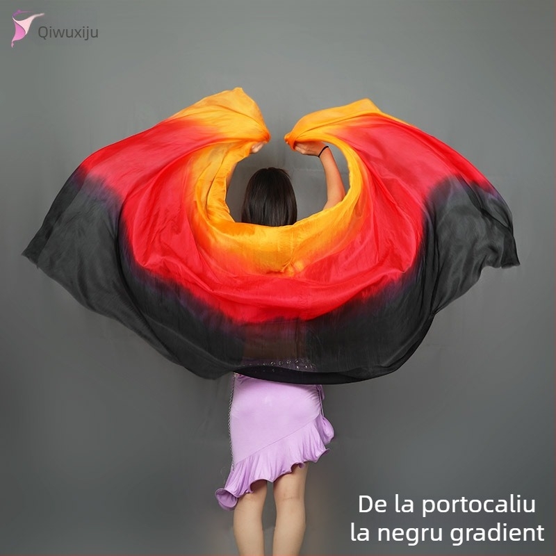 Șal de dans oriental pentru Belly Dance, Șal de dans de poveste, Aksesori de dans clasic, Șal pentru copii (Brand: Other; În stoc; Vara 2021)