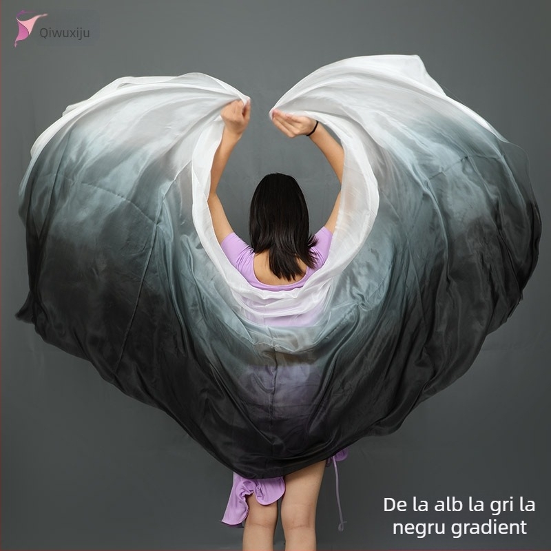 Șal de dans oriental pentru Belly Dance, Șal de dans de poveste, Aksesori de dans clasic, Șal pentru copii (Brand: Other; În stoc; Vara 2021)