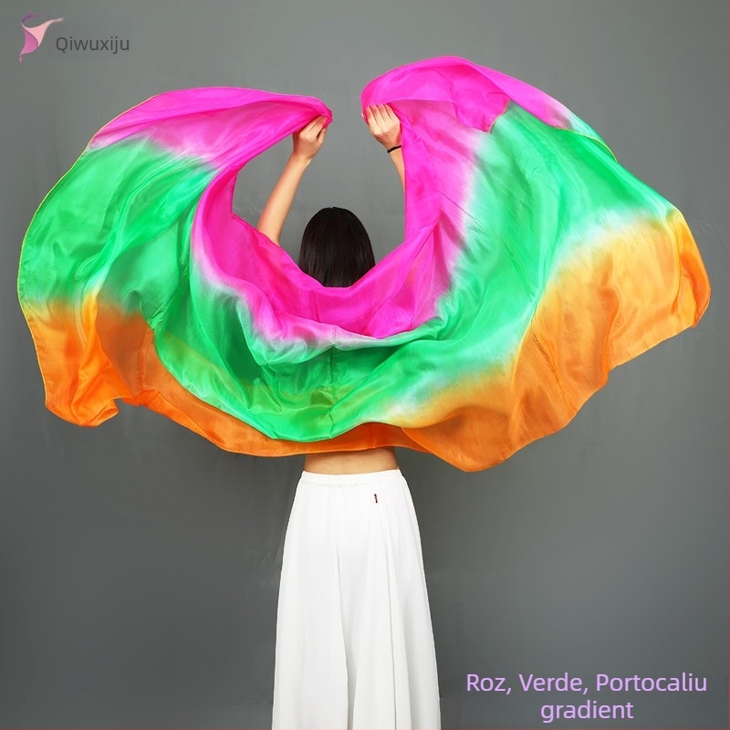 Șal de dans oriental pentru Belly Dance, Șal de dans de poveste, Aksesori de dans clasic, Șal pentru copii (Brand: Other; În stoc; Vara 2021)