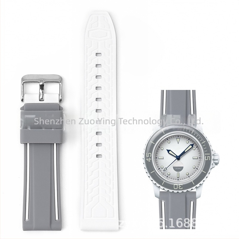 Curea din silicon Zhuo Ying pentru Samsung S3 smartwatch, design universal, greutate aproximativ 20 g, lansare primăvara 2024.