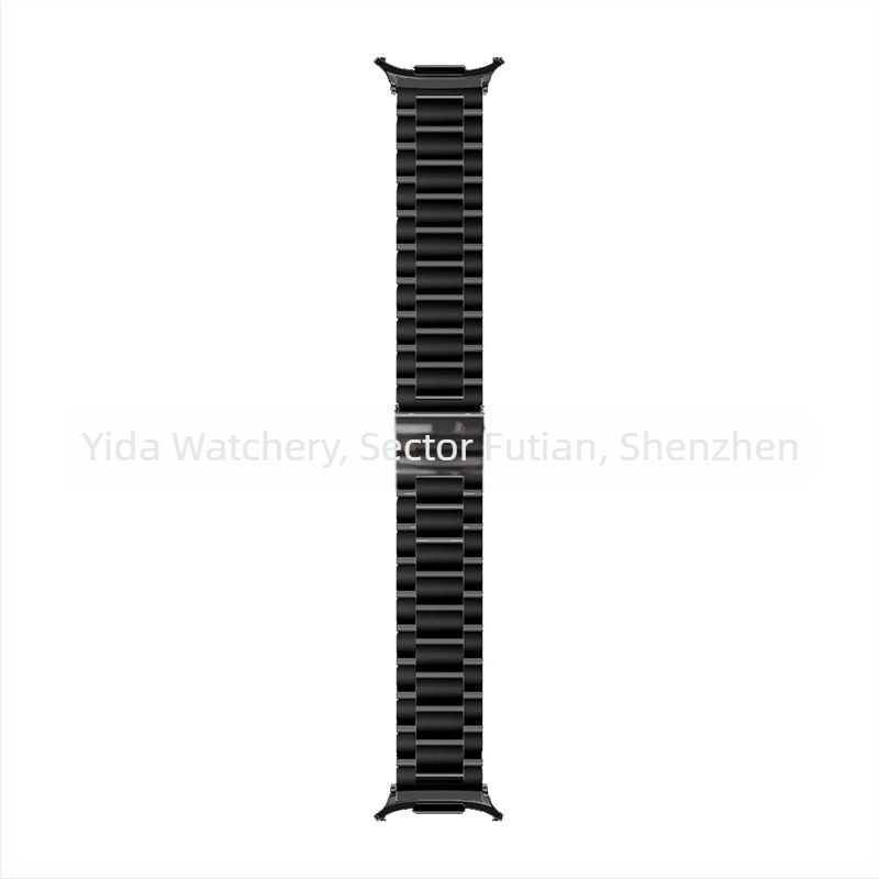 Brățară din oțel inoxidabil pentru Samsung Galaxy Watch7 Ultra, cataramă pliabilă, stil business, greutate 100 g