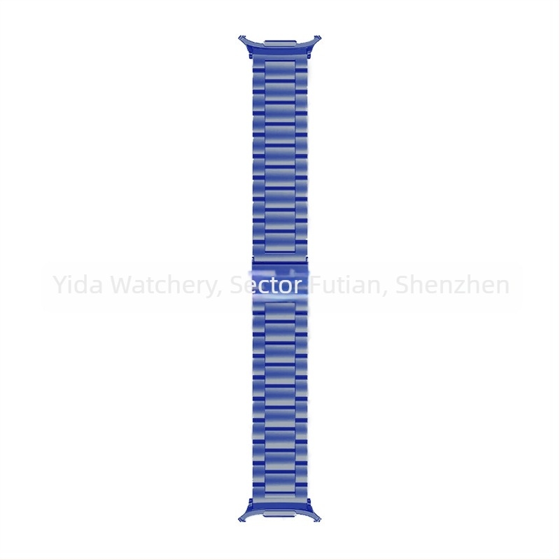 Brățară din oțel inoxidabil pentru Samsung Galaxy Watch7 Ultra, cataramă pliabilă, stil business, greutate 100 g