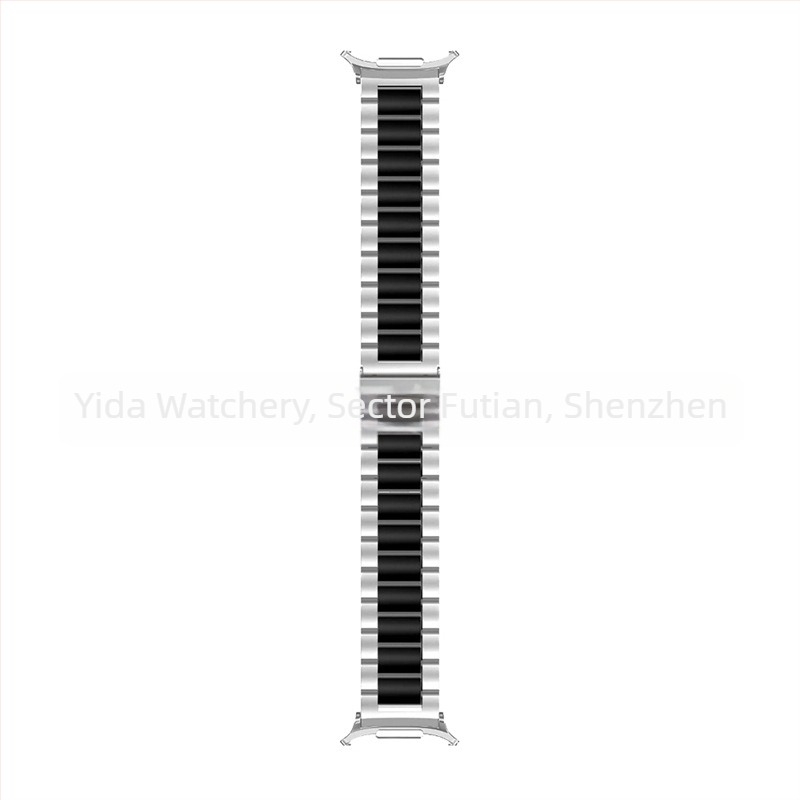 Brățară din oțel inoxidabil pentru Samsung Galaxy Watch7 Ultra, cataramă pliabilă, stil business, greutate 100 g