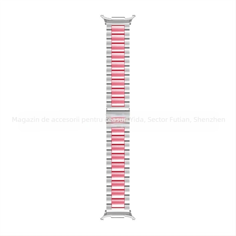 Brățară din oțel inoxidabil pentru Samsung Galaxy Watch7 Ultra, cataramă pliabilă, stil business, greutate 100 g