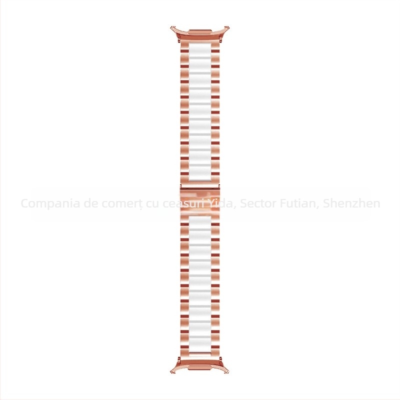 Brățară din oțel inoxidabil pentru Samsung Galaxy Watch7 Ultra, cataramă pliabilă, stil business, greutate 100 g