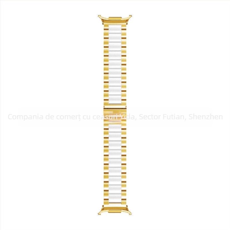 Brățară din oțel inoxidabil pentru Samsung Galaxy Watch7 Ultra, cataramă pliabilă, stil business, greutate 100 g